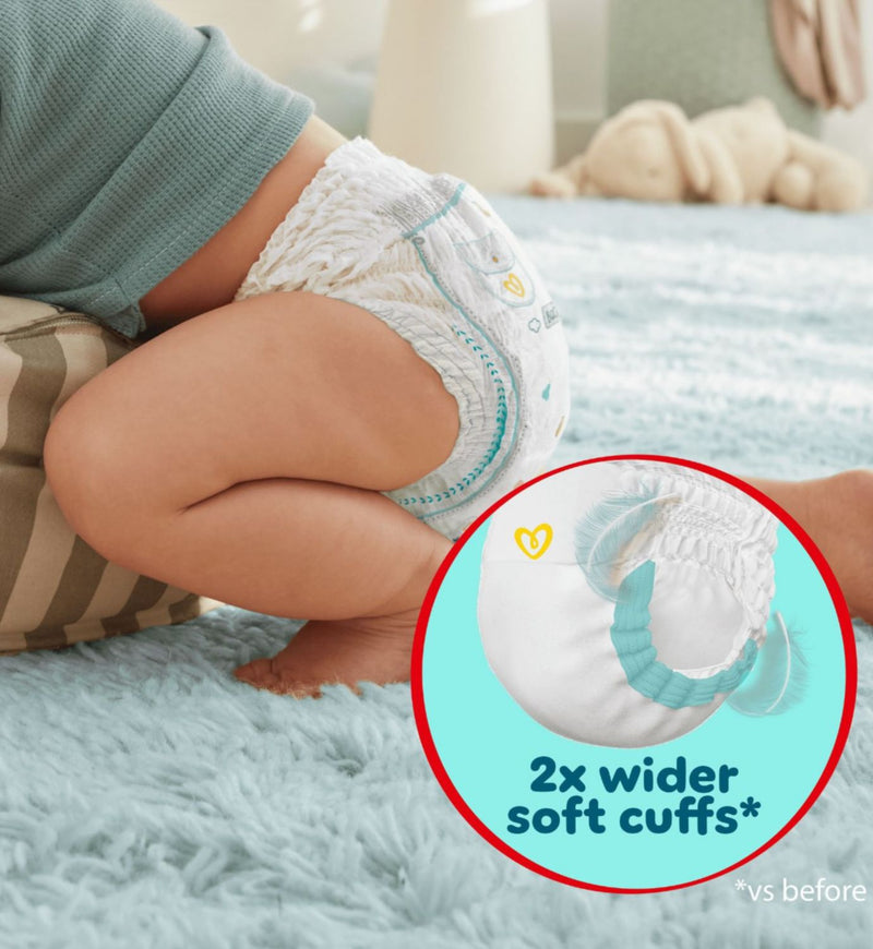 Pampers Premium Protection Nappy Pants Size 3 64 Count (British brand)