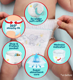Pampers Premium Protection Nappy Pants Size 3 64 Count (British brand)