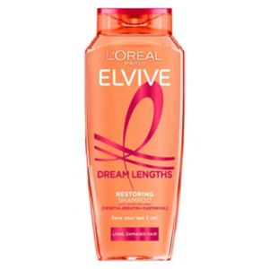 L'Oréal Paris Dream Lengths Shampoo Keratin Castor Oil 400ml, UK version