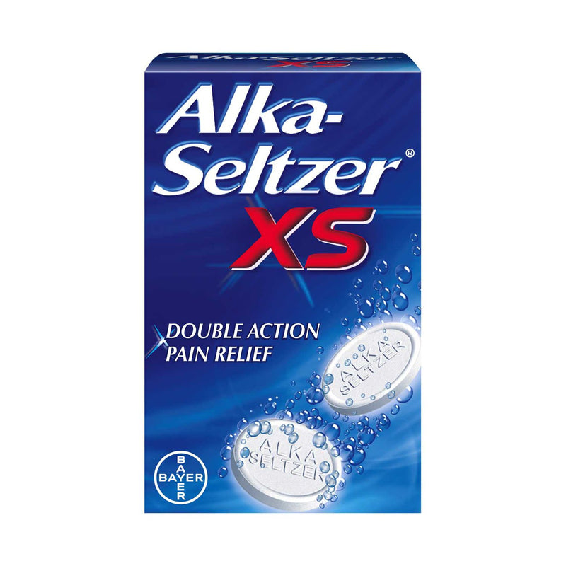 Alka Seltzer XS effervescent tablets 20 - British product