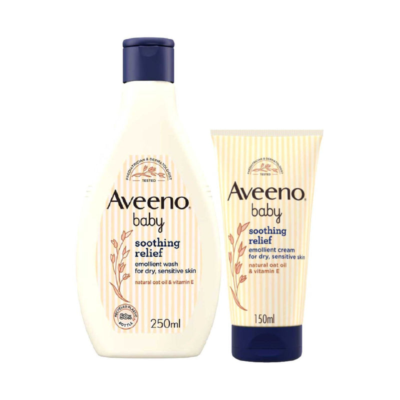 Aveeno Baby Soothing Relief Skincare Duo - British product
