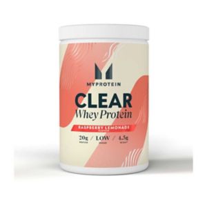 Myprotein Clear Whey Protein Powder Raspberry Lemonade 250g, imported from the UK