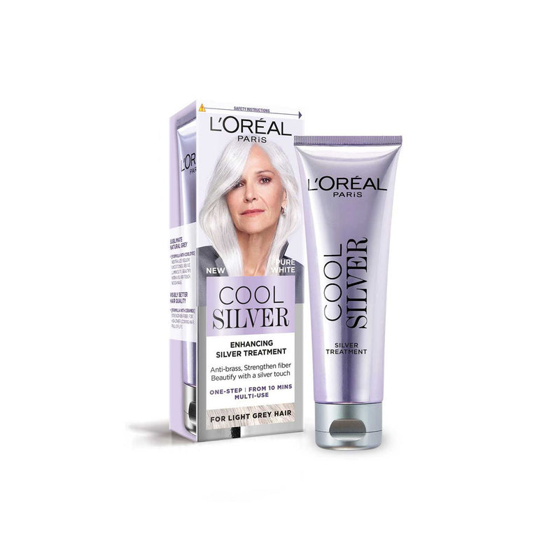 L'Oréal Paris Cool Silver Permanent Hair Colour, imported from the UK