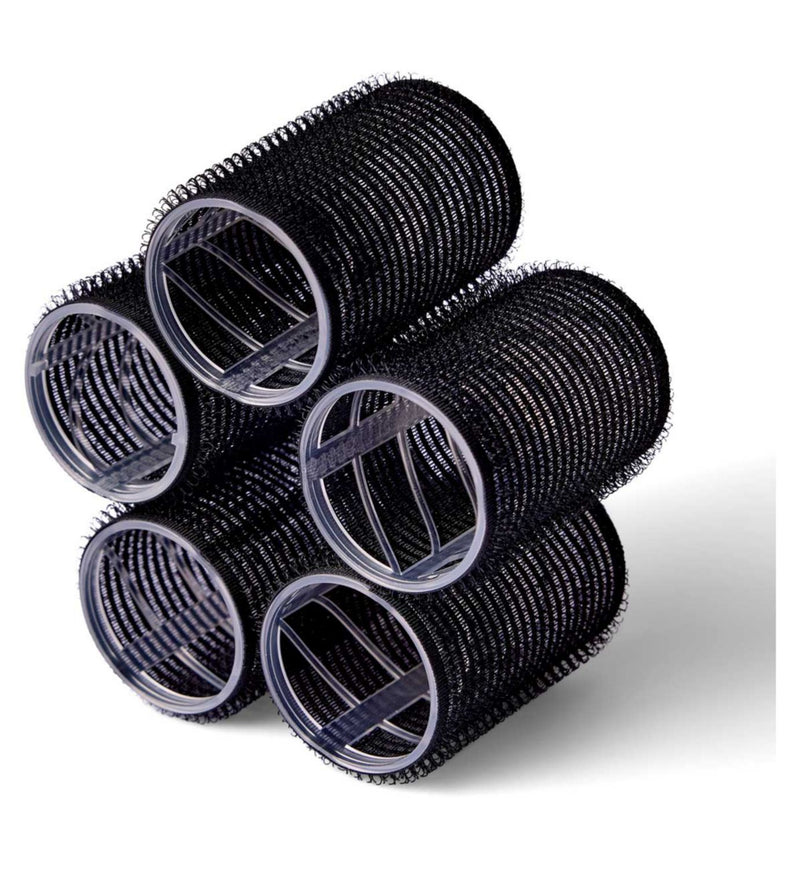 Boots large self stick hair rollers 5 pack - British product