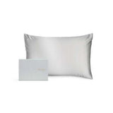 Silk Addict Mulberry Silk Pillowcase Silver 75x50cm (British brand)