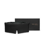Silk Addict 100 Mulberry Silk Sleep Mask Black