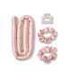 Silk Addict Heatless Curler Set Pale Pink (British brand)
