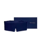 Silk Addict 100 Mulberry Silk Sleep Mask Navy