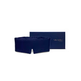 Silk Addict Navy mulberry silk sleep mask for enhanced rest (British brand)