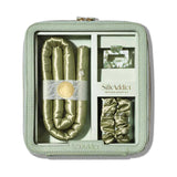 Silk Addict Heatless Curler Set Olive Green One Size (British brand)