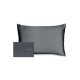 Silk Addict Mulberry Silk Pillowcase Charcoal 75x50cm (British brand)