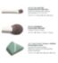Morphe Conceal and Set Tool Trio Makeup Brushes, imported from the UK