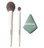 Morphe Conceal and Set Tool Trio Makeup Brushes, imported from the UK