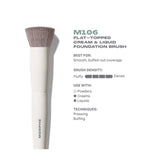 Morphe M106 flat topped foundation brush - British product