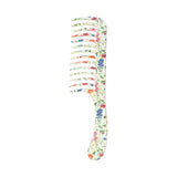 Denman Floral Fantasies wide tooth detangling comb, imported from the UK