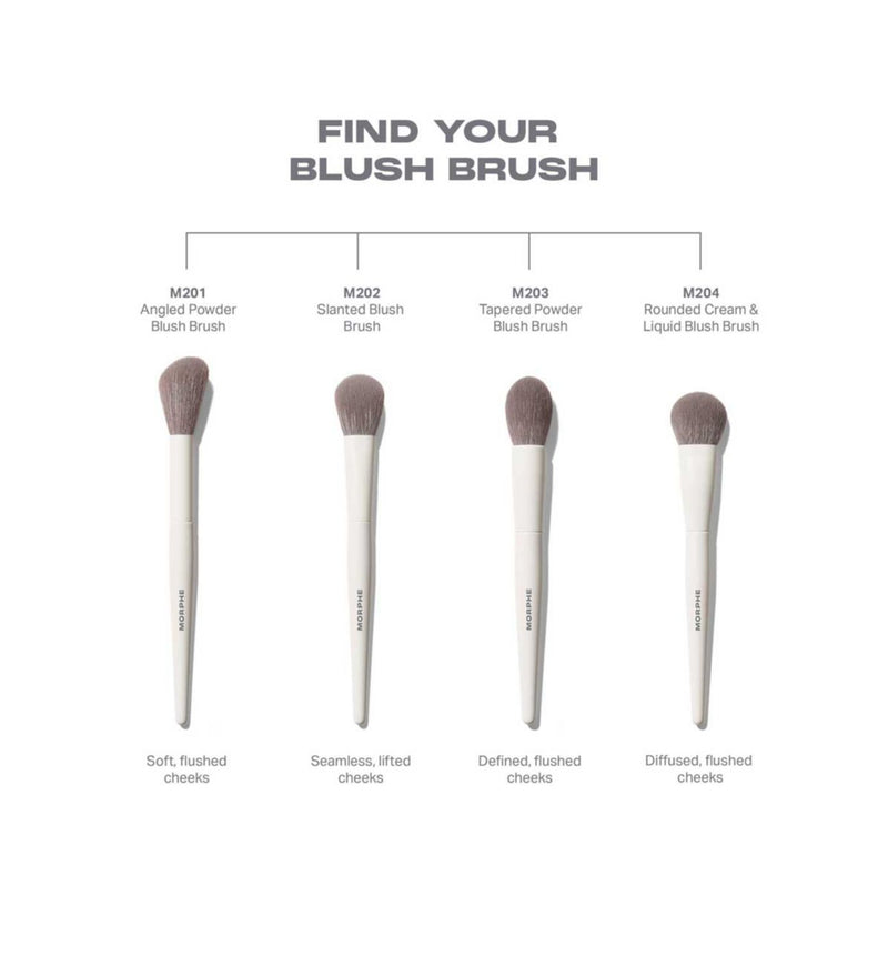 Morphe M204 rounded blush brush, imported from the UK