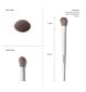 Morphe rounded cream and liquid highlighter brush, imported from the UK
