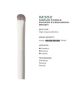 Morphe eyeshadow brush medium paddle packer, imported from the UK