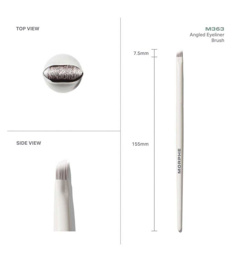 Morphe M363 angled eyeliner brush, UK version