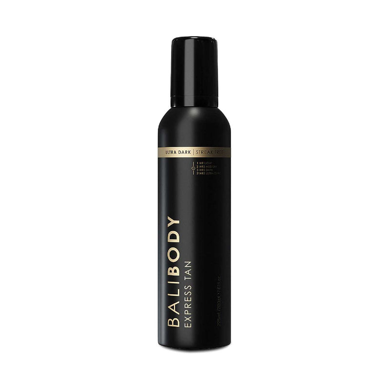 Bali Body Express Tan Ultra Dark 225ml self tan foam - British product