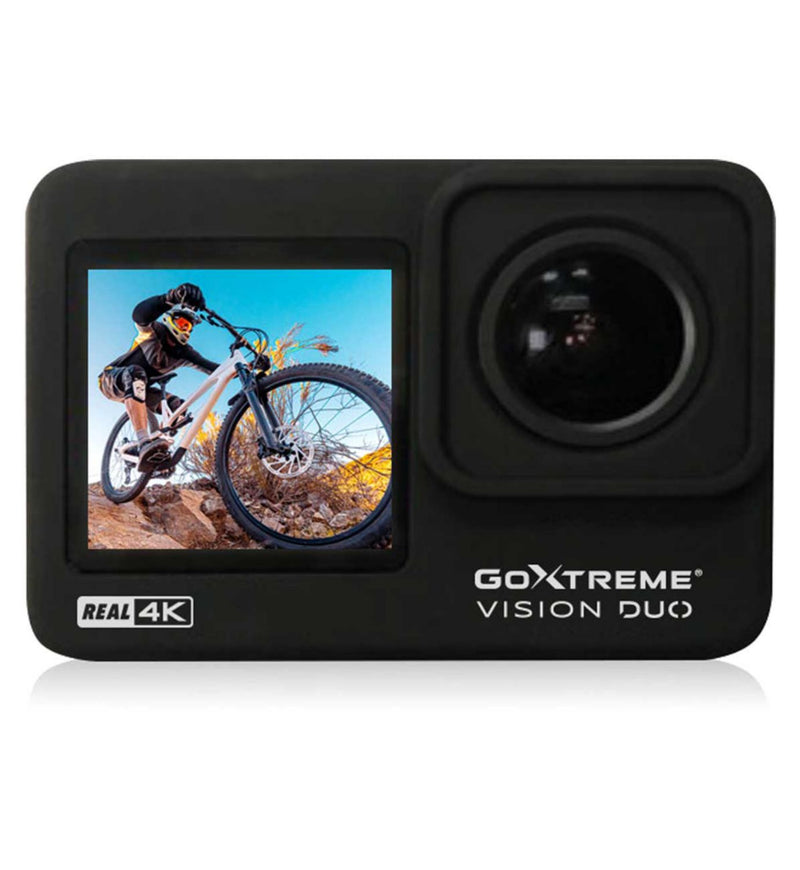 Easypix GoXtreme Vision Duo 4K action camera, imported from the UK