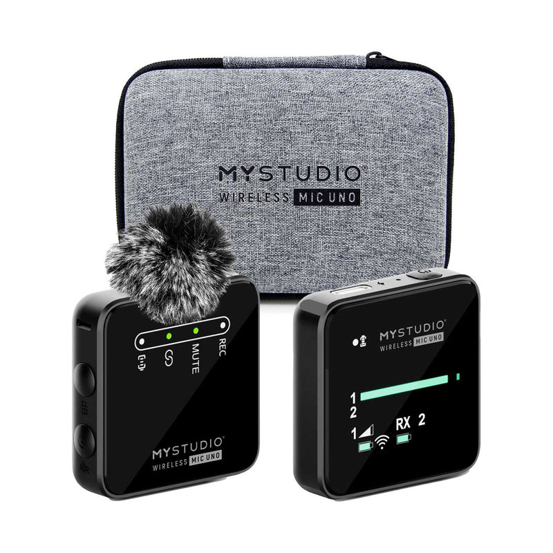 Easypix MyStudio Uno wireless microphone kit, imported from the UK