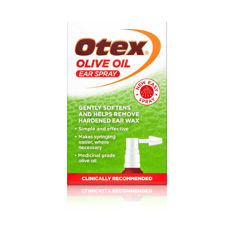 Otex olive oil ear wax spray 10ml, imported from the UK