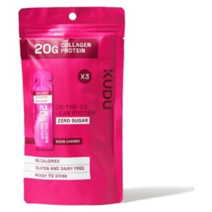 Kudu collagen protein sachet sour cherry flavour 63g, UK version