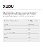 Kudu collagen protein sachet sour cherry flavour 63g, UK version