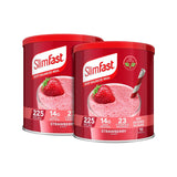 Slimfast strawberry shake mix 2 x 365g (British brand)