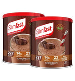Slimfast chocolate flavour shake powder 2 x 375g, imported from the UK
