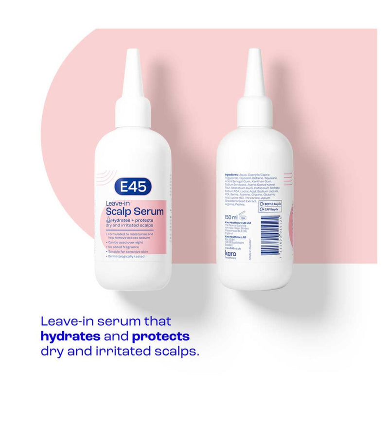 E45 Dry Scalp Serum for dry scalp 150ml - British product