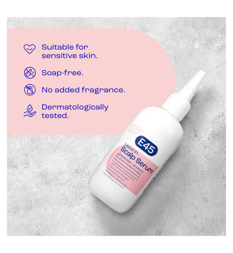 E45 Dry Scalp Serum for dry scalp 150ml - British product