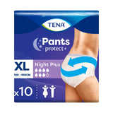 TENA incontinence pants Plus Night Extra Large 10 Pack, UK version