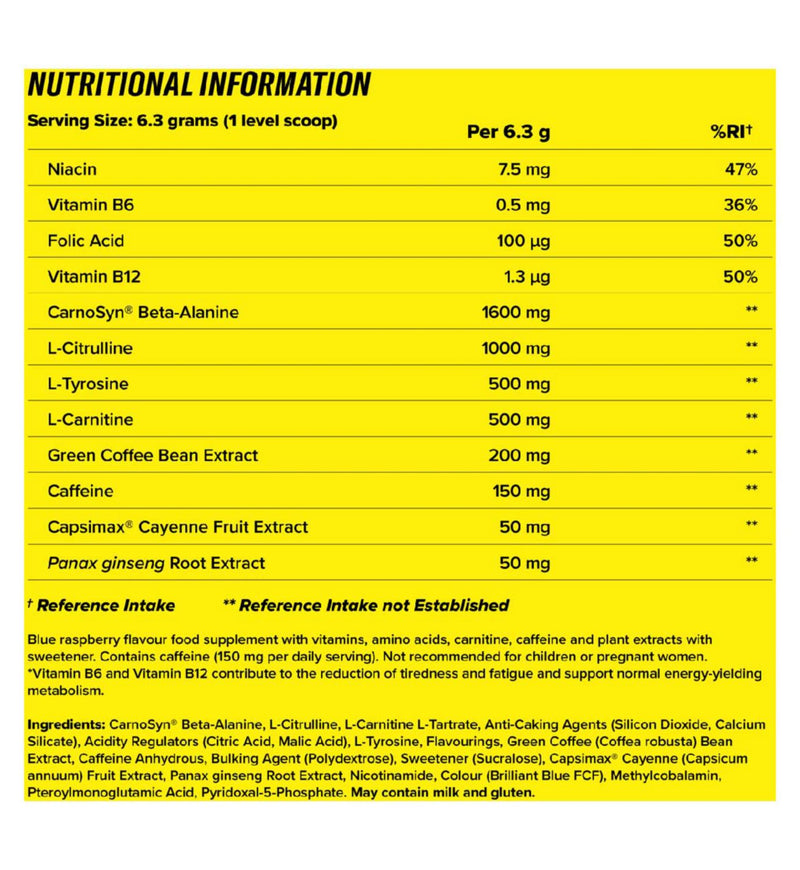 C4 Ripped Pre Workout 189g - British product