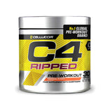 C4 Ripped pre-workout supplement Tropical Punch 189g (British brand)