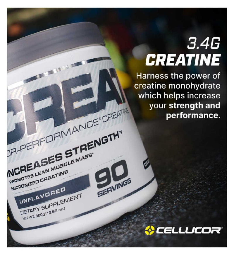 Cellucor creatine powder unflavoured 306g - British product