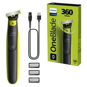 Philips OneBlade 360 Face Electric Trimmer, imported from the UK