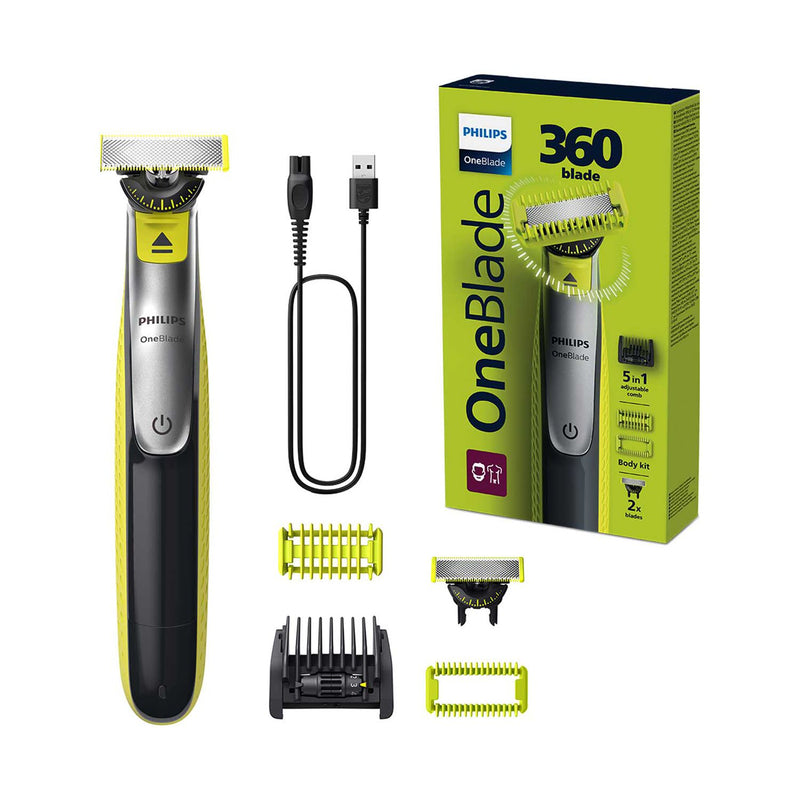 Philips OneBlade 360 shaver face and body kit, imported from the UK