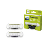Philips OneBlade SkinProtect Intimate Replacement Blades 2 Pack, imported from the UK
