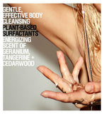 Grown Alchemist Revive body cleanser geranium tangerine cedarwood 500ml (British brand)