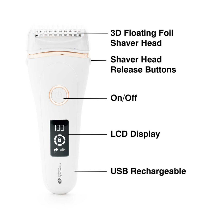 Rio Go Smooth wet dry lady shaver - British product