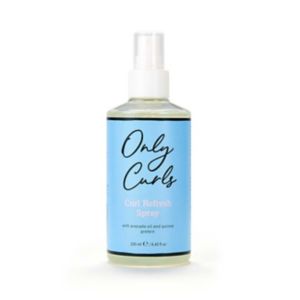 Only Curls Curl Refresh Spray 250ml, imported from the UK