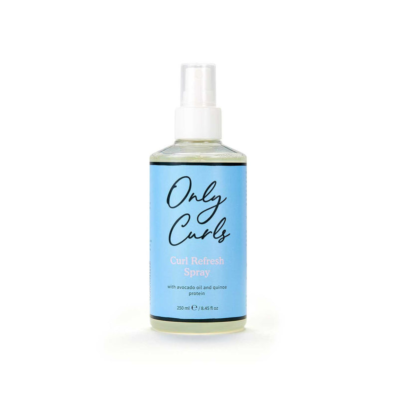 Only Curls Curl Refresh Spray 250ml, imported from the UK