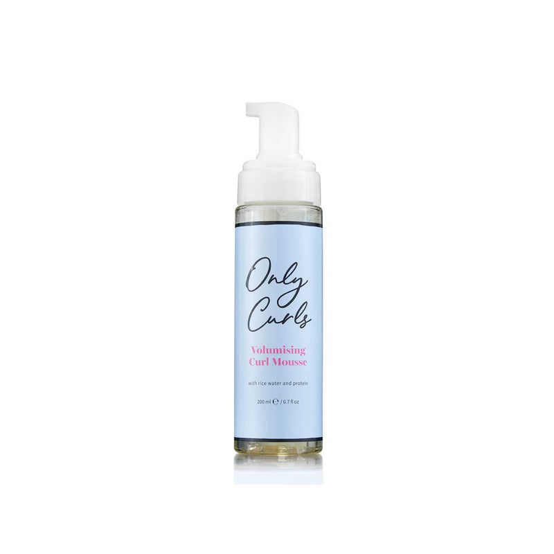 Only Curls Volumising Curl Mousse 200ml, imported from the UK