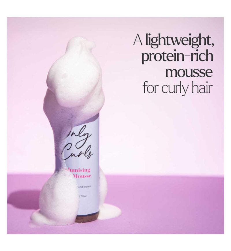 Only Curls Volumising Curl Mousse 200ml, imported from the UK