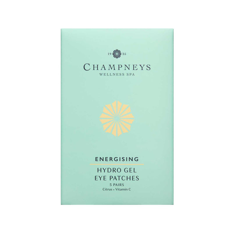 Champneys energising hydrogel eye patches, 5 pairs (British brand)