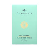 Champneys energising face sheet masks 35ml 3-pack, imported from the UK