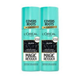 L'Oréal Paris Magic Retouch hårspray med svarte røtter x2