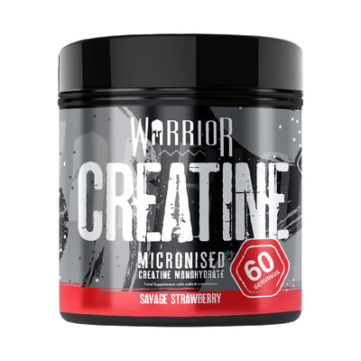 Boots Warrior Creatine Savage Strawberry 300g- Buy online at McGrocer